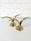 Mid-Century Scandinavian Brass Model Lily Candleholders by Ivar Ålenius Björk for Ystad-Metall, Set of 2 2