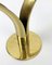 Mid-Century Scandinavian Brass Model Lily Candleholders by Ivar Ålenius Björk for Ystad-Metall, Set of 2 9