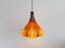 Large Flower-Shaped Glass Pendant Lamp from Peill & Putzler, Germany, 1960s-1970s, Image 7