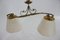 Italian Brass Ceiling Light, 1970s, Image 11