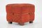 Art Deco Cube Stool, Czechoslovakia, 1940s, Image 2