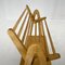 Wooden Slatted Shoe Rack, Czechoslovakia, 1960s, Image 12