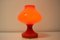 Lámpara de mesa de vidrio atribuida a Stepan Tabery, Checoslovaquia, años 70, Imagen 5