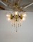 Chandelier, Pendant and Wall Lamp, 1980s, Set of 3 7
