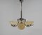 Art Deco Nickel-Plated Chandelier, 1930s, Image 3