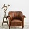 French Leather Club Chair, 1930s 2