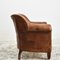 French Leather Club Chair, 1930s 6