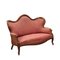 Louis Philippe Sofa in Walnut & Upholstery 1
