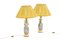 Canton Porcelain and Gilt Bronze Lamps, 1880s, Set of 2, Image 1
