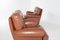 Brown Leather Club Armchairs, Italy, 1970s, Set of 2, Image 6