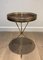 Brass and Mahogany Coffee Table from Maison Jansen, 1940s, Image 3