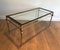 Brass and Glass Coffee Table from Maison Jansen, 1940s, Image 1