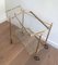 Neoclassical Brass Trolley from Maison Jansen, 1940s 3