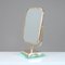 Italian Brass & Glass Double Sided Table Mirror in style of Gio Ponti for Fontana Arte, 1950s, Image 3