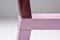Sillas de comedor postmodernas en rosa para Leitner atribuidas a Ettore Sottsass, años 80. Juego de 4, Imagen 11
