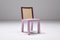 Postmodern Pink Dining Chairs for Leitner attributed to Ettore Sottsass, 1980s, Set of 4 4