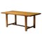 Mid-Century French T01d Dining Table from Pierre Chapo, 1960s, Image 1