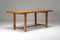 Mid-Century French T01d Dining Table from Pierre Chapo, 1960s 4