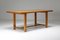 Mid-Century French T01d Dining Table from Pierre Chapo, 1960s, Image 4