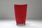 Sedie Mid-Century moderne rosse attribuite a Gio Ponti, Italia, anni '50, set di 2, Immagine 6