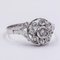 18k White Gold Ring with Diamonds 2