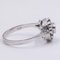 18k White Gold Ring with Diamonds, Image 3