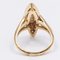 Vintage 18k Yellow Gold Ring with 1ctw Brilliant Cut Diamonds, 1970s 4