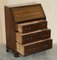 Antique Chippendale Mahogany Drop Front Bureau from Arnold Bros, 1900s, Image 19