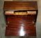 Antique Chippendale Mahogany Drop Front Bureau from Arnold Bros, 1900s, Image 18
