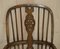 Antique Victorian Windsor Elm Wheel Hoop Back Armchair, 19th Century, Image 3