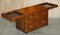 Vintage Burr Yew Wood Military Campaign Drinks Trunk 17