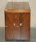 Vintage Burr Yew Wood Military Campaign Drinks Trunk 16