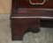 Small Vintage Serpentine Mahogany Chest of Drawers 7