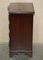 Small Vintage Serpentine Mahogany Chest of Drawers, Image 12