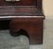Small Vintage Serpentine Mahogany Chest of Drawers 8