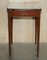 Vintage French Empire Flamed Mahogany Nesting Tables, Set of 3, Image 8