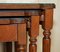 Vintage French Empire Flamed Mahogany Nesting Tables, Set of 3, Image 5