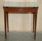 Vintage French Empire Flamed Mahogany Nesting Tables, Set of 3 10
