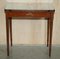 Vintage French Empire Flamed Mahogany Nesting Tables, Set of 3, Image 10