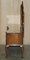Toeletta antica in radica di noce con specchi a tre ante, inizio XX secolo, Immagine 15