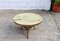 Vintage French Green Coffee Table in Marble and Brass, 1970s 6