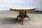 Table Basse Vintage Verte en Marbre et Laiton, France, 1970s 2