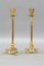 Candelabros franceses Imperio de bronce dorado con patas de fauno, década de 1890. Juego de 2, Imagen 4