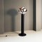 Mid-Century Modern Italian Floor Lamp with Decorated Murano Glass, 1970s 3