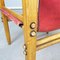 Italienischer Mid-Century Oasi 85 Armlehnstuhl aus Leder & Holz von Legler für Zanotta, 1960er 15