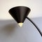 Italian Modern Black Metal and Plastic Yang Floor Lamp attributed to Bieffeplast, 1980s 7