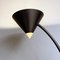 Italienische moderne Yang Stehlampe aus schwarzem Metall & Kunststoff, 1980er 7