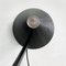 Italienische moderne Yang Stehlampe aus schwarzem Metall & Kunststoff, 1980er 3