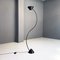 Italienische moderne Yang Stehlampe aus schwarzem Metall & Kunststoff, 1980er 9
