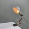 Mid-Century Italian Industrial Metal Table and Wall Lamp with Clip, 1960s 5